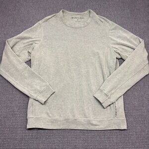Municipal Mens Sport Utility Crewneck Shirt Heather Gray Medium 9505